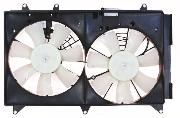 Dual Radiator and Condenser Fan Assembly