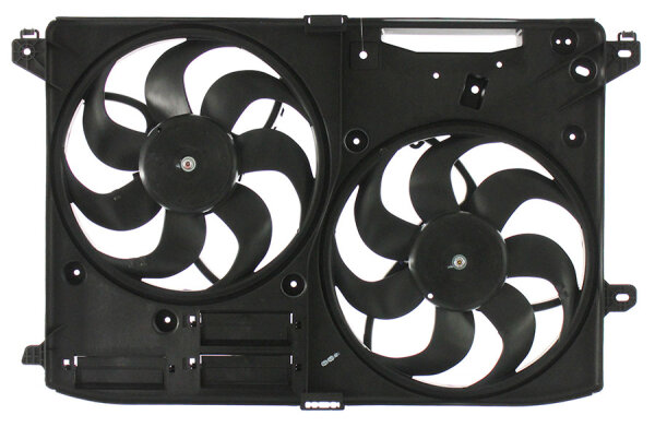 Dual Radiator and Condenser Fan Assembly