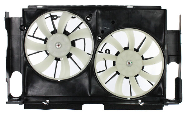 Dual Radiator and Condenser Fan Assembly